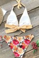 Angelsin Önden Bağlamalı Bikini Takım Çok Renkli