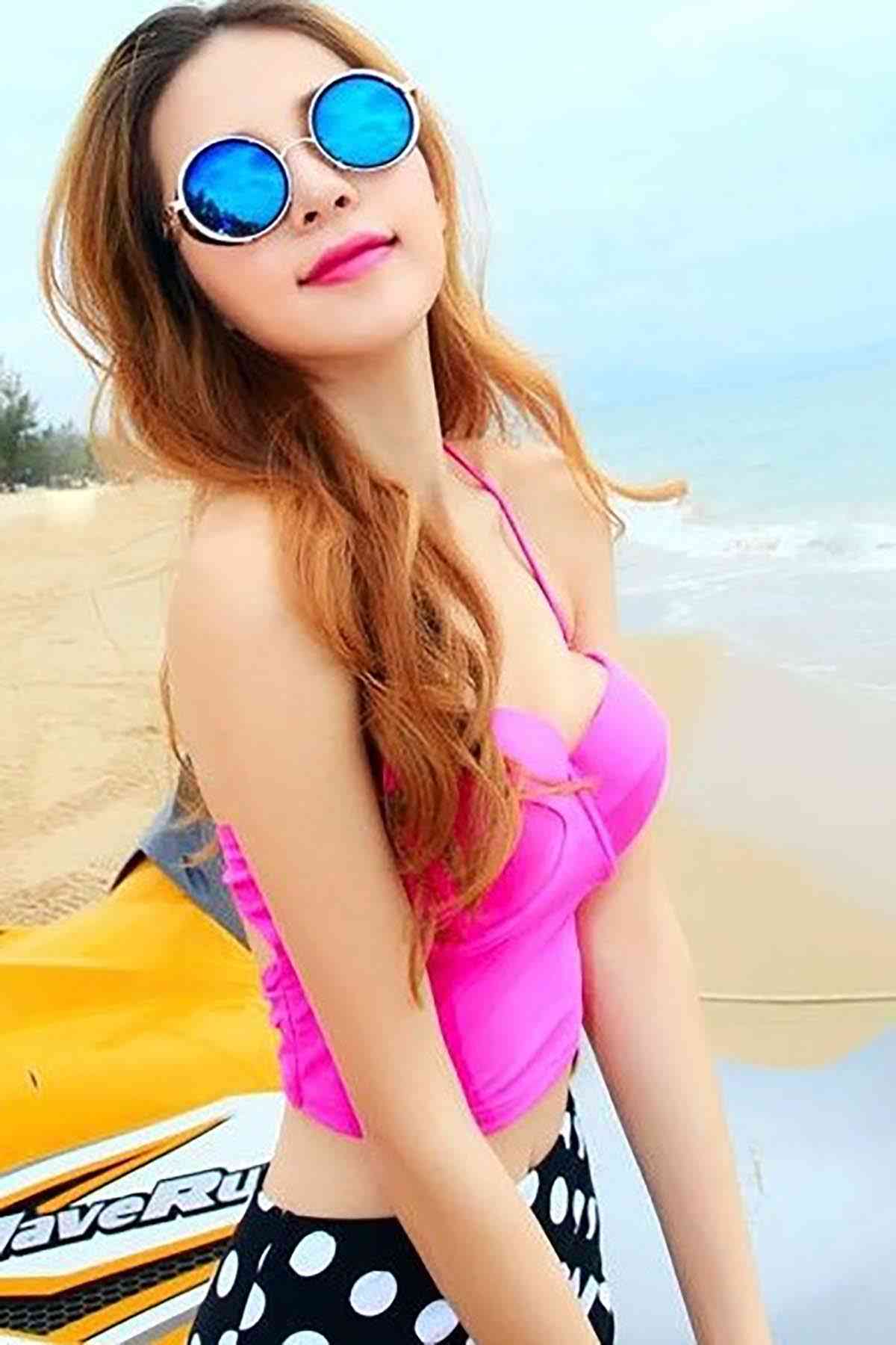 Angelsin Pembe Şık Bikini Üst