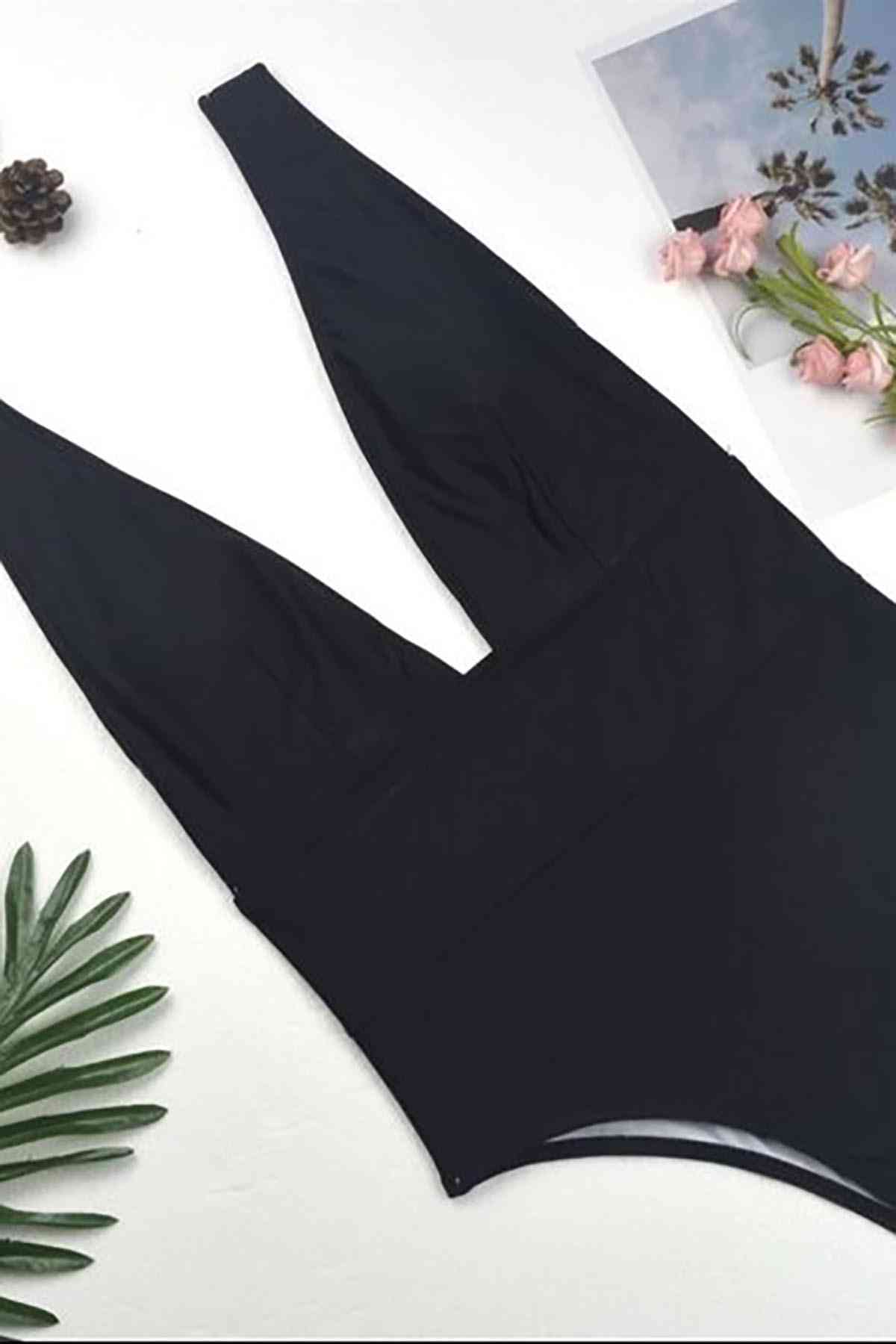 Angelsin Şık Mayo Siyah