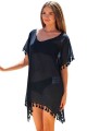 Angelsin Şık Siyah Pareo