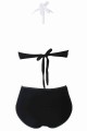 Angelsin Siyah Beyaz Şık Bikini üst