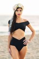 Angelsin Siyah Özel Tasarım Bikini Alt