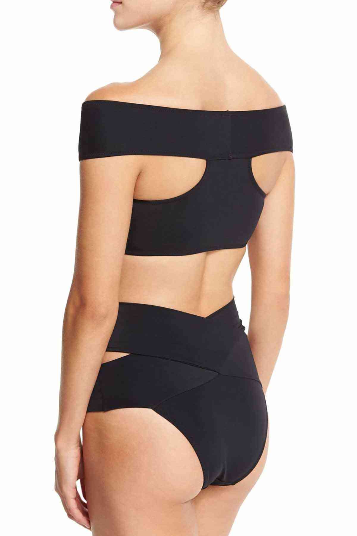 Angelsin Siyah Özel Tasarım Bikini Alt