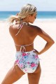 Angelsin Yüksek Bel Şık Bikini Takım