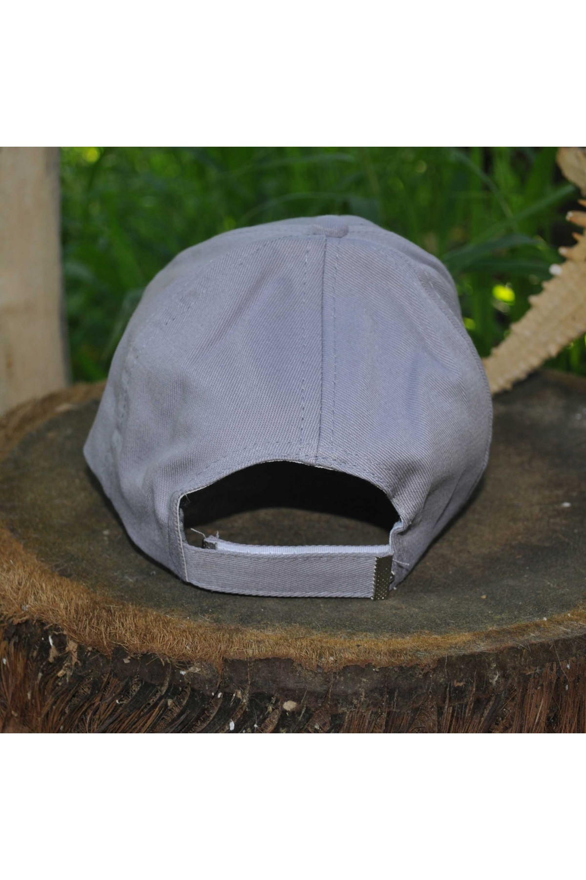 Şapka Düz Unisex Gri