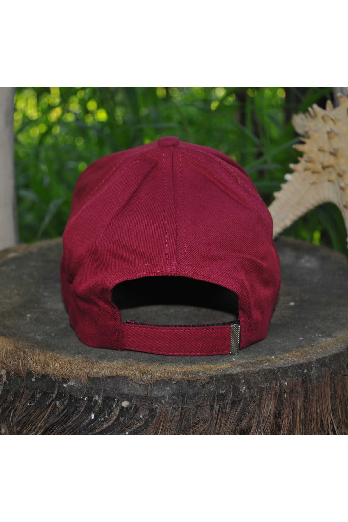 Şapka Düz Unisex Bordo