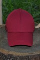 Şapka Düz Unisex Bordo