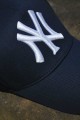 Şapka NY Nakışlı Yankees Unisex Lacivert-Beyaz