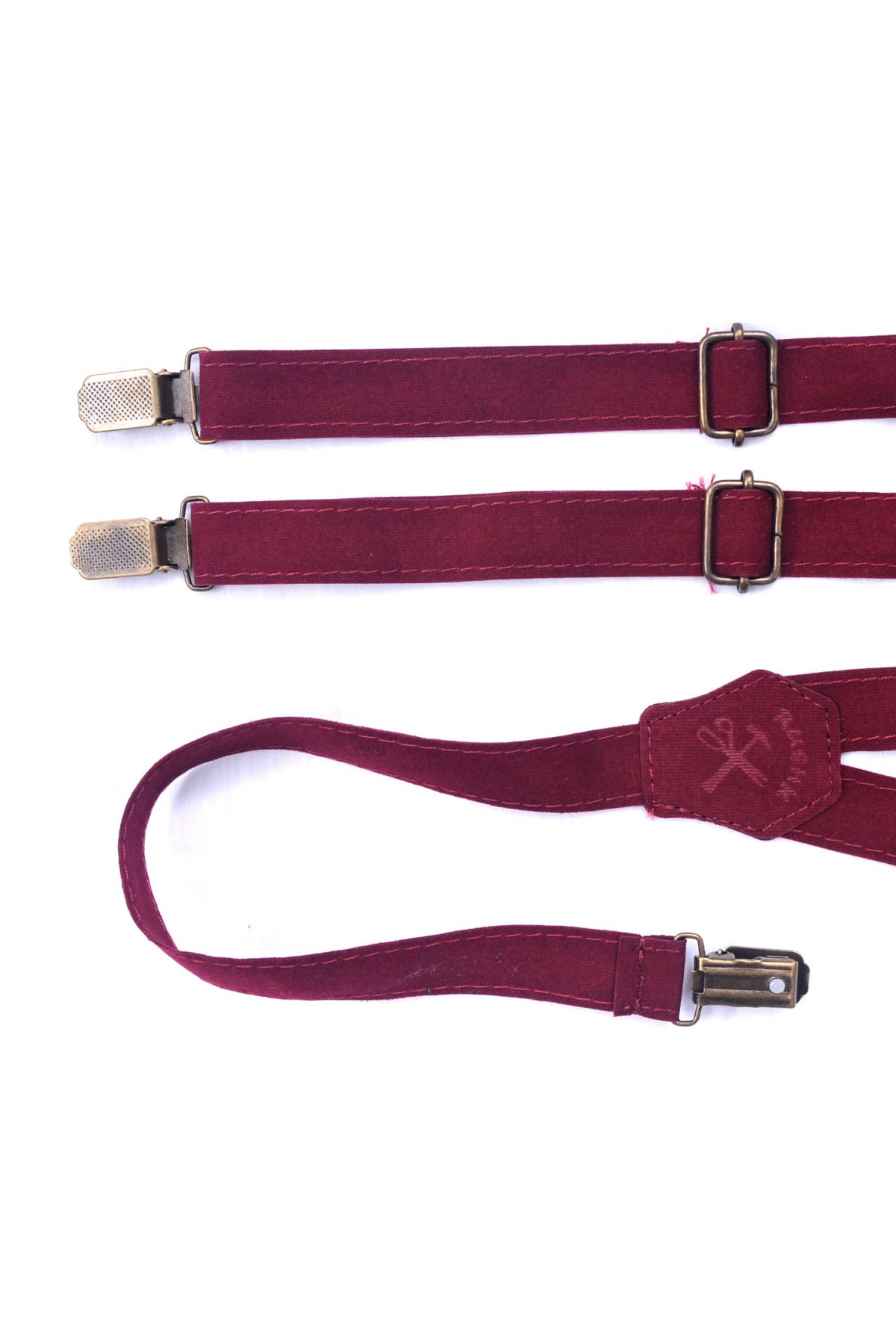 Unisex Pantolon Askısı Bordo