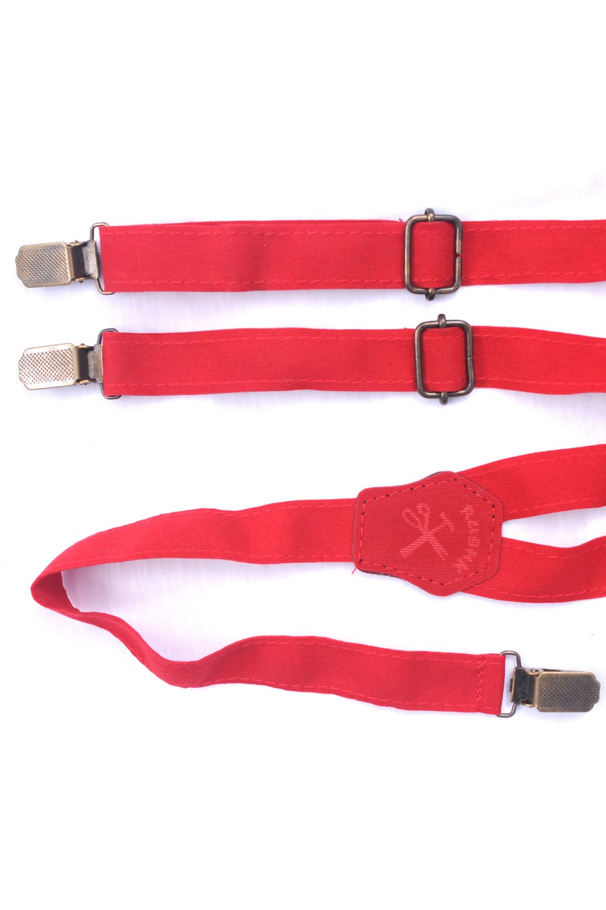 Unisex Pantolon Askısı Kırmızı