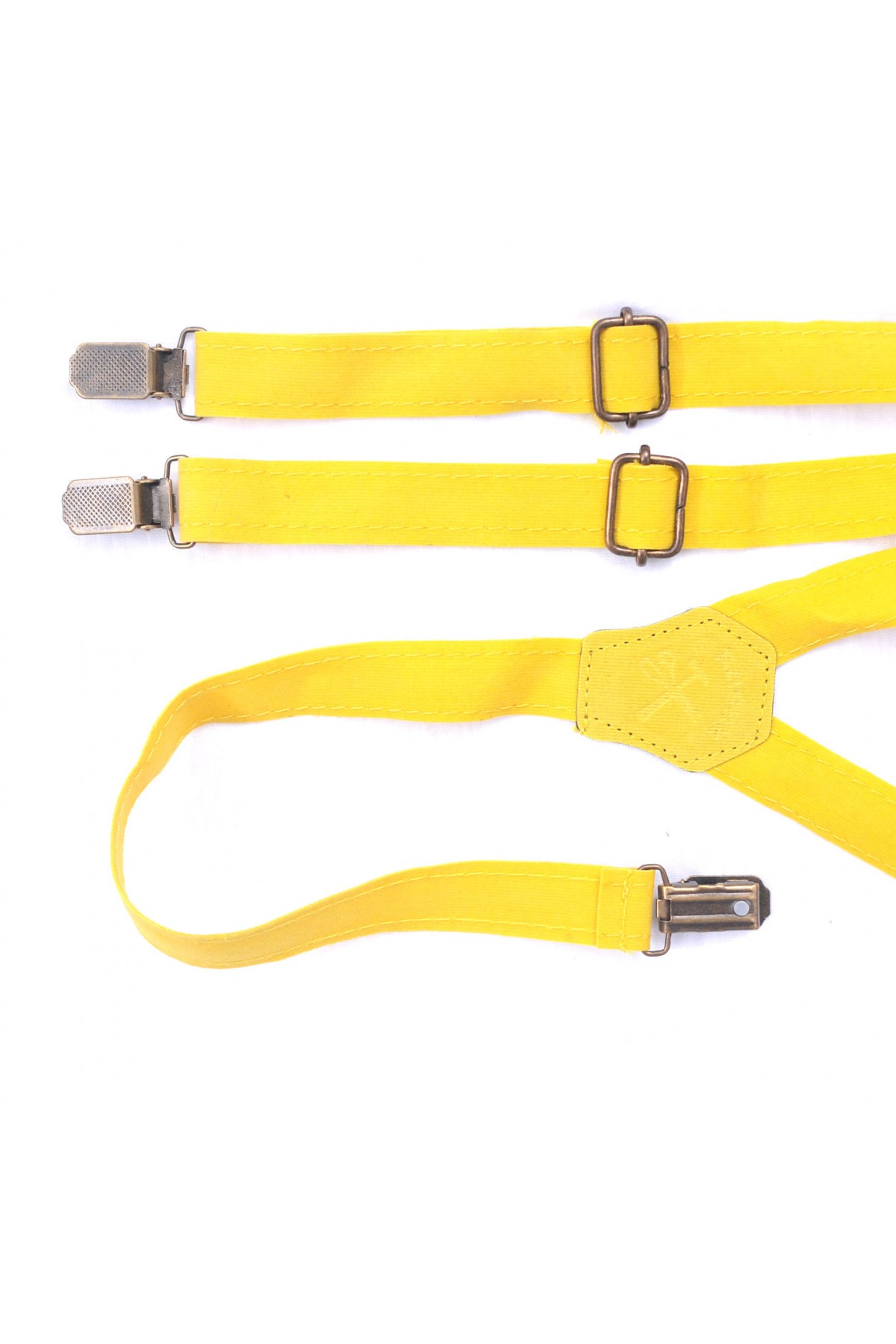 Unisex Pantolon Askısı Sarı