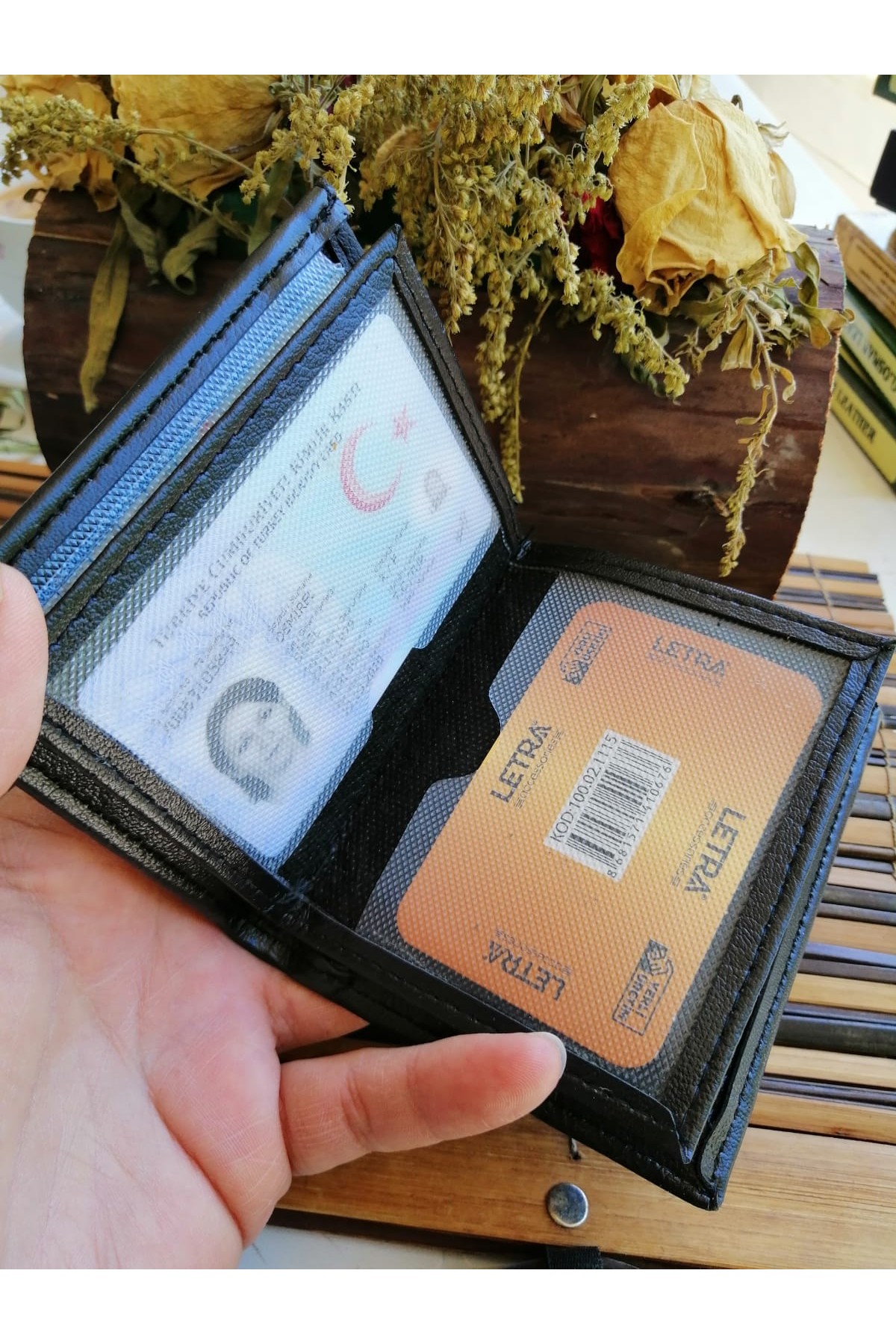 Erkek Cüzdan Bozuk Paralı Siyah